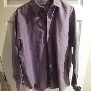 Perry Ellis Purple Dress Shirt